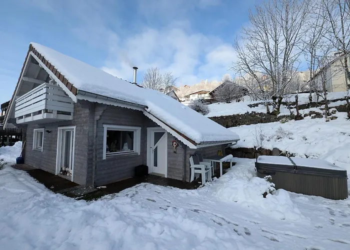 Chalet Sauna Jacuzzi 6 Personnes *